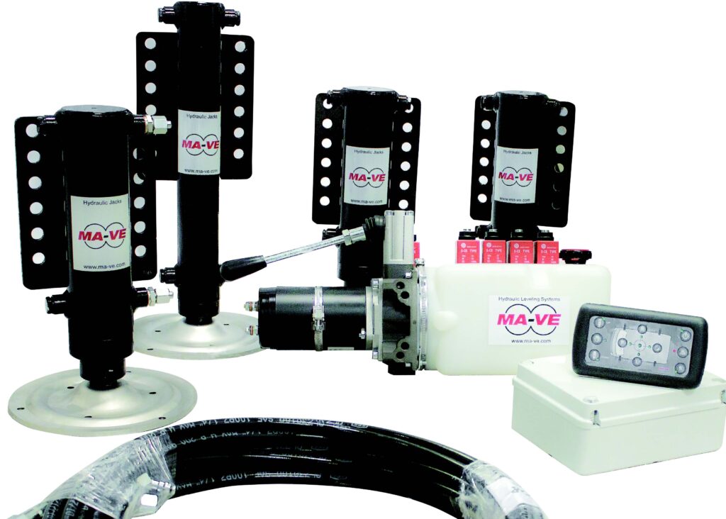 Ma-Ve Automatic Hydraulic Levelling for Motorhomes – Conrad Anderson